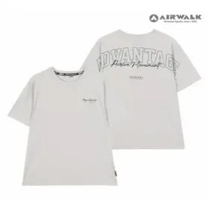 [에어워크주니어]주니어 냉감 로고 자수 반팔 티셔츠