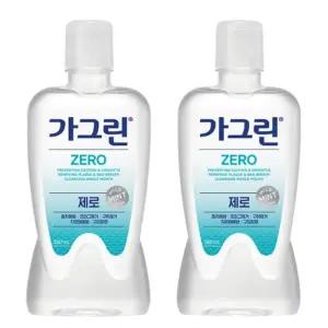 동아제약 가그린 제로 380ML X 2개