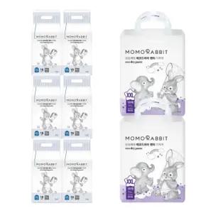 모모래빗 팬티기저귀 에코씽씽 남아용 점보형(XXL) 18매x6팩+에코드라이 점보형(XXL) 18매x2팩 (총 8팩)