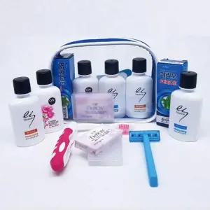 8종세트 샴푸 린스 여행용위생세트 여행용세트 면도기