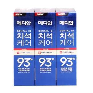 메디안 치석케어 치약 150g 3개입