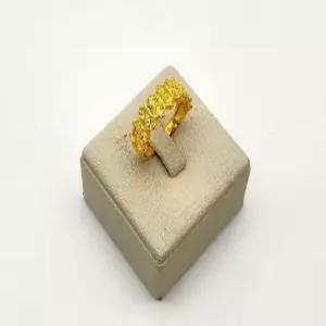 24K 순금 1돈 레이스 패턴 반지