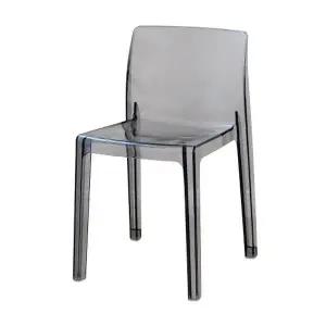 [하이파가구]해리 플라스틱투명PC의자 색상2