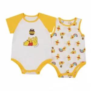 [롯데백화점]디즈니 컬러곰돌이푸바디수트2세트/79S417502-GR