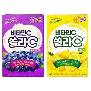 고려은단 유치원간식 비타민캔디 쏠라C 30정 5개 어린이집간식 어린이사탕 서치생활