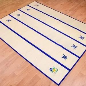 5단 왕골돗자리 제사 접이식 왕골 카페트 매트 접이식왕골돗자리