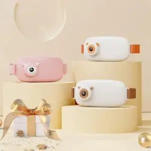 무선 온열 마사지기 복부 벨트 허리 찜질기 진동 FtJ6+3qAO