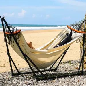 제로미스 가정용 해먹 스탠드 캠핑 그물 침대 실내