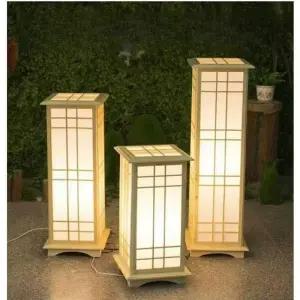 전통 스탠드 한지등 무드등 램프 호텔 한옥 펜션 거실 야외 조명