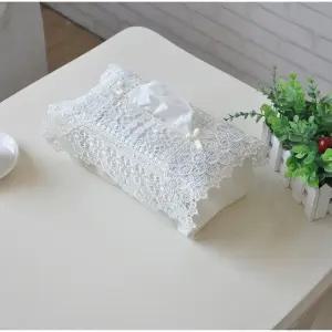 레이스 티슈커버 자수 케이스 인테리어 휴지 화장지