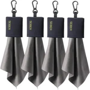 안경 청소용 천 열쇠고리 재사용 가능한 극세사 휴대용 파우치가 된 물티슈 선글라스 보석 전자제품 블랙