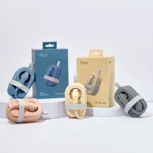 텔로 디자인 휴대용 여행용 30W 고용량 1구 멀티탭 어댑터 고속충전 USB C타입 콘센트