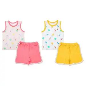 [NS홈쇼핑](압소바출산,백일,돌,아기여름옷)배지코튼모달매쉬무소상하(A13-13012)..[35814884]