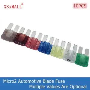 유리관퓨즈 휴즈 마이크로 롱 핀 콘센트 인 인서트 ATR 차량용 트럭 보트 미니 M2 2 퓨즈 5A 75A 10A 15A 2