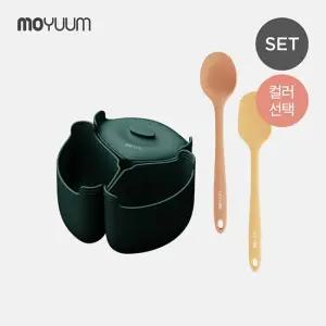 분리형 실리콘 밥솥칸막이+조리도구 3종세트