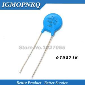 바리스터 시리즈 저항 피에조 저항기, 7D 10D 14D 10D471K 7D220K 7D431K 개