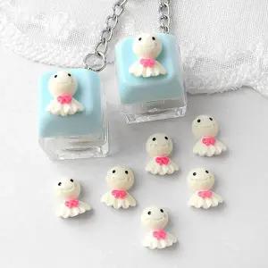 싼비즈 [6424-20]아크릴 키캡파츠 탑꾸재료 날씨요정 테루테루보즈 10x13.3mm ,1개