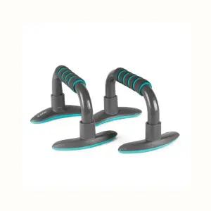 푸쉬업바 인체공학적 스타 손잡이 블루 민트 경사면설계 I형  [mW6E01DC]