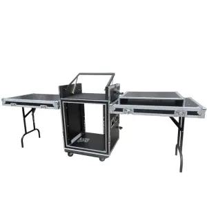 이동식 음향 장비 랙케이스 오디오 캐비닛 보관