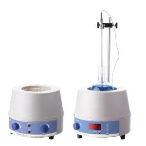 히팅 맨틀 디지털 가열 항온 실험실 전기 교반기 자기 플라스크 제어 비이커가열기