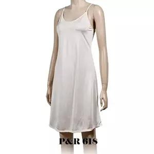 촉감 인견 여성 끈조절 이너웨어겸 수면 원피스 슬립 (HSJ-WFIE21L)