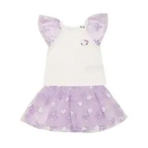 [프랜치캣](강남점)WH 리본 샤 소매 TS치랭스세트(Q53DKT180Q53DKS090)