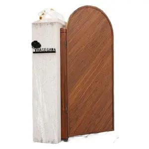 원목 대문 방부목 출입문 울타리 마당 정원 전원주택 맞춤제작