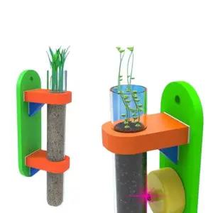 집콕과학 ZGF344T4 씨앗발아 시험관 벽걸이화분 선택 1개