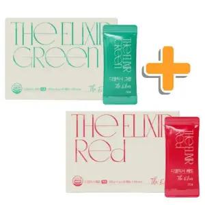 지쿱 디엘릭서 그린 10g x 30포 + 디엘릭서 레드 11g x 30포