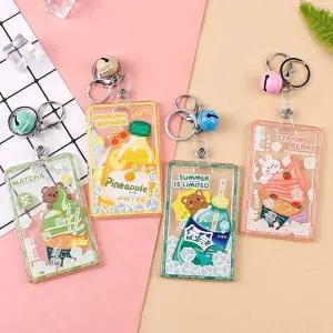 WL 버스 카드 홀더 키링 열쇠고리 케이스 커버 S12800