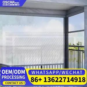 전동커튼 모터식 발코니 패브릭 커튼 야외 정원 그늘 롤러 지퍼 스크린 블라인드 공장 가격 정원용