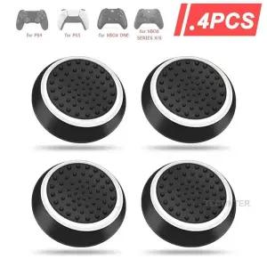 조이콘충전독 PS5PS4PS3스위치 2 조이콘 그립 캡 Xbox OneXbox X SXbox 360 4개 실리콘 아날로그 썸 스틱