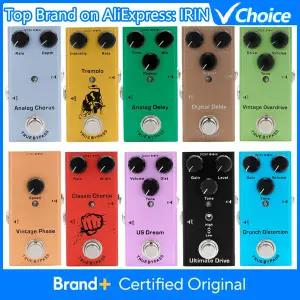 일렉트릭 기타 페달 빈티지 오버드라이브/디스토션 크런치/디스토션/US 드림/클래식 코러스/빈티지 페이즈/