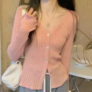 브이넥 시원한 시스루 가디건 바캉스 니트 휴양지룩 여름 심플 원픽