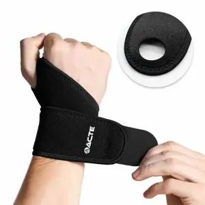 액트 손목보호대(1P) 양손사용 헬스아대 임산부 주부손목밴드 손목 아대