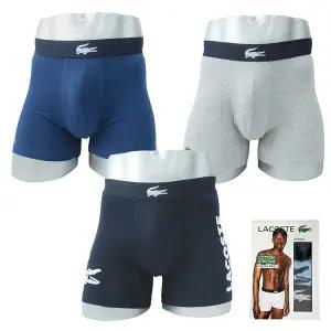 [라코스테] 언더웨어 박서 드로즈 사각 팬티 세트
