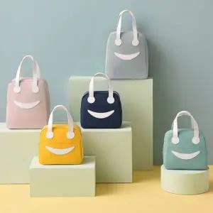 [에이치플러스몰]WL 캠핑 여행용 보온 보냉 도시락 수납 가방 파우치