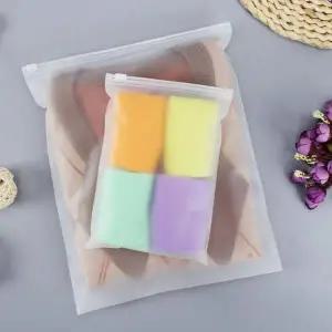 TBZ 수납 반투명지퍼백 미니 비닐 봉투 파우치 14x20cm