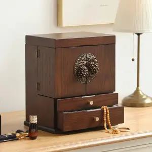 정리함 수납장 경대 보관함 빈티지 거울 엔틱