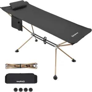 킹캠프 해먹 스탠드 휴대용 접이식 대형 오버사이즈 XL 헤비 듀티 울트라라이트 캐리백이 있는 평평한 수면