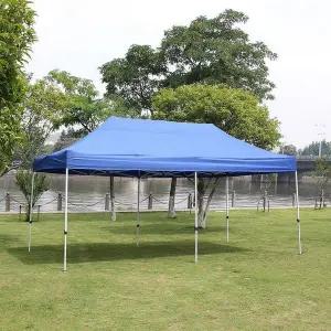 TBZ 바캉스 행사용 접이식 캐노피 색상랜덤 300x600cm