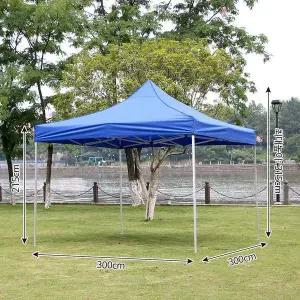 TBZ 바캉스 행사용 접이식 캐노피 300x300cm 바캉스용품