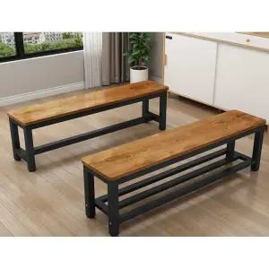 실내 벤치의자 현관 철제 탈의실 복도 체어 원목 거실 슬림