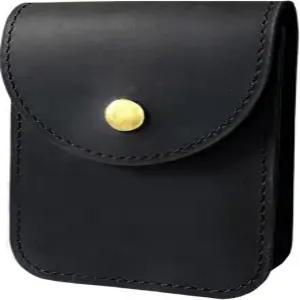 올라소 정품 가죽 플레이 카드 케이스 싱글 덱 박스 파우치 다용도 휴대용 벨트 클립 포함 소형 공구