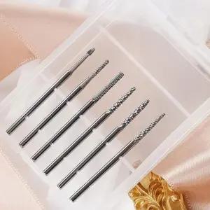 [에스에스_62]전문가용 손발톱관리 드릴비트 네일 6종세트