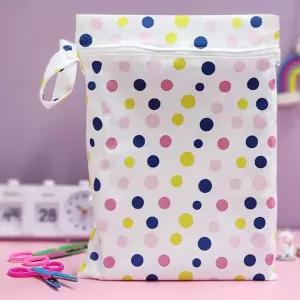 유아차수납가방 똑딱이 유모차 걸이 파우치 땡땡이치 정리함 보관주머니 보조 유모차함