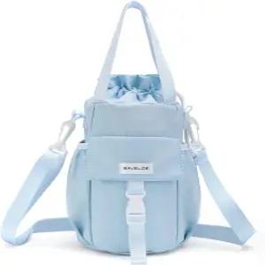 스트랩 폰 포켓이 있는 바벨로 물병 홀더 32온스 40온스 64온스 텀블러 캐리어 슬링백 크로스바디