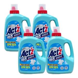 피죤 액츠 퍼펙트 실내건조 용기 3L 4개 / 일반드럼겸용 액상 액체 세탁세제