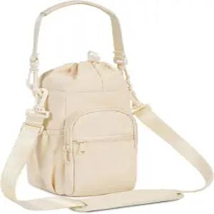 스포츠 뉴 물병 홀더 스트랩 32온스 40온스 단열 캐리어 슬링백 휴대폰 포켓 크로스바디 포함