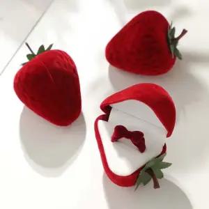 보관 딸기 반지케이스 케이스 주얼리 돌반지 상자